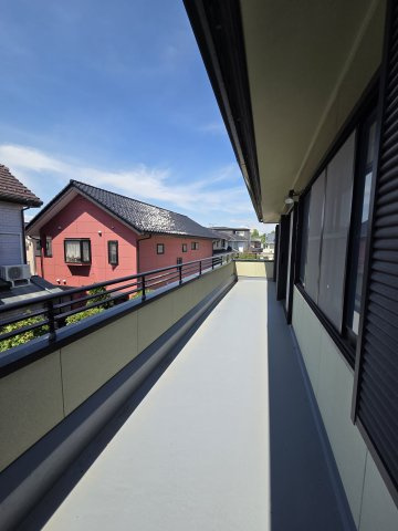 前橋市文京町　中古住宅のバルコニー|南向きのバルコニーは日当たり良好♪