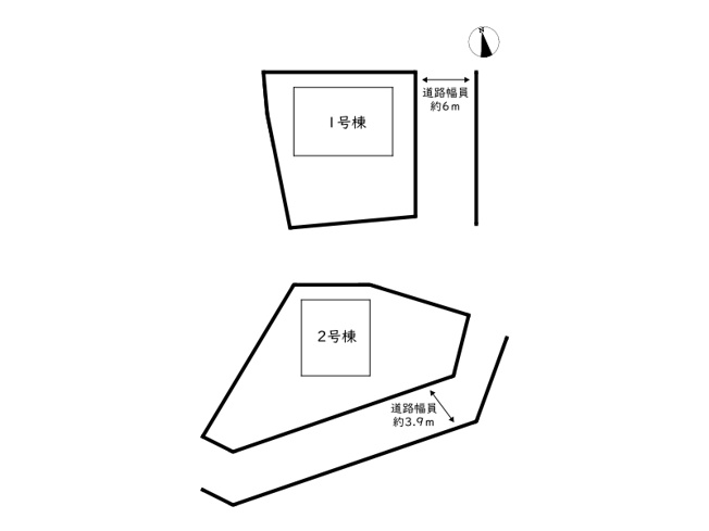 【区画図】 | 姫路市広畑区西蒲田第18／全2棟