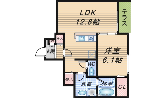 Dorfcourt Villaの間取り