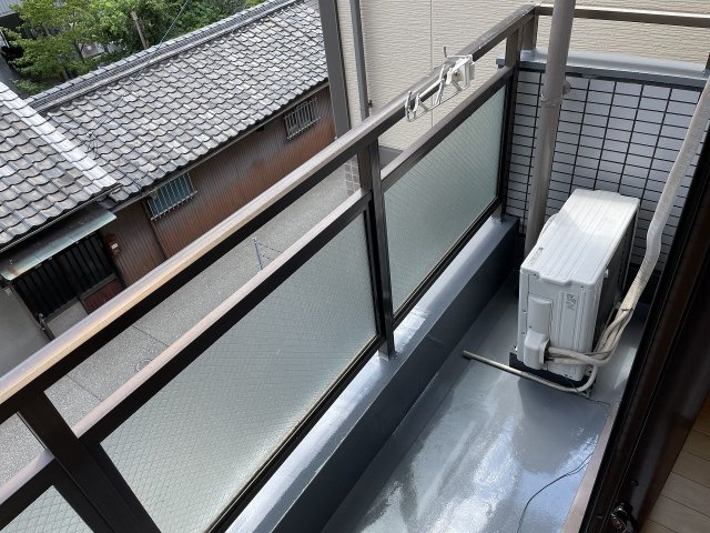シンシア曽根西町レジデンスのバルコニー