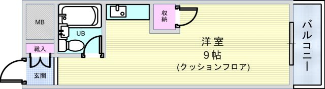 JGS緑丘マンションの間取り