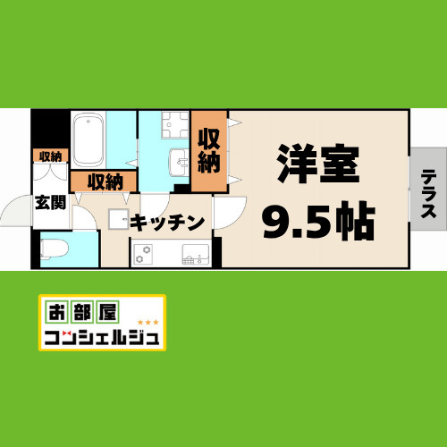 マ　メゾン菊住Ｗの間取り
