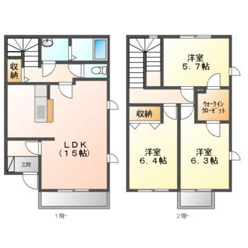 ダンデライオン　Ａの間取り