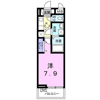 【間取り】 | ソレイユ | 間取りです。