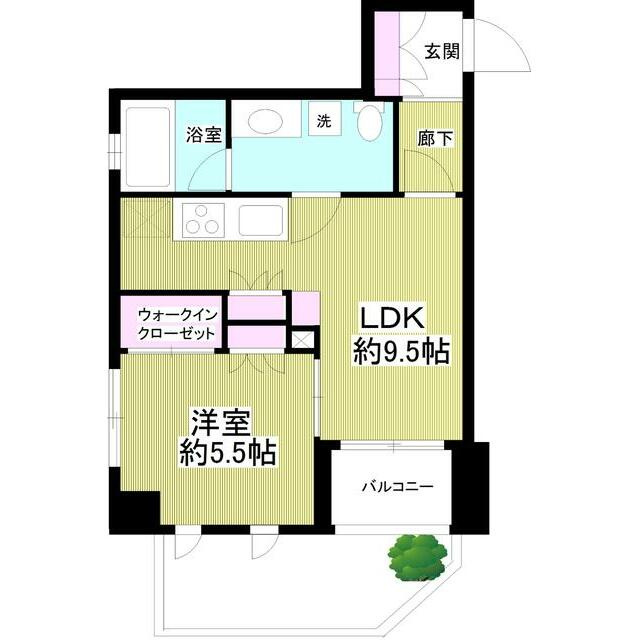 ミオカステーロ代々木の間取り