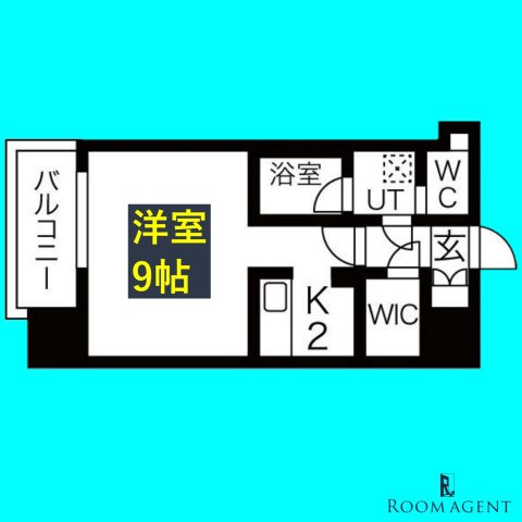 ヴィラエーデル名駅の間取り