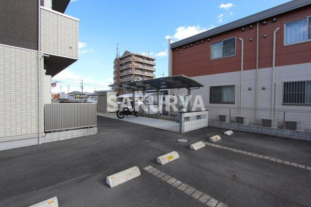 フロールガーデンのその他共用部分|駐輪場