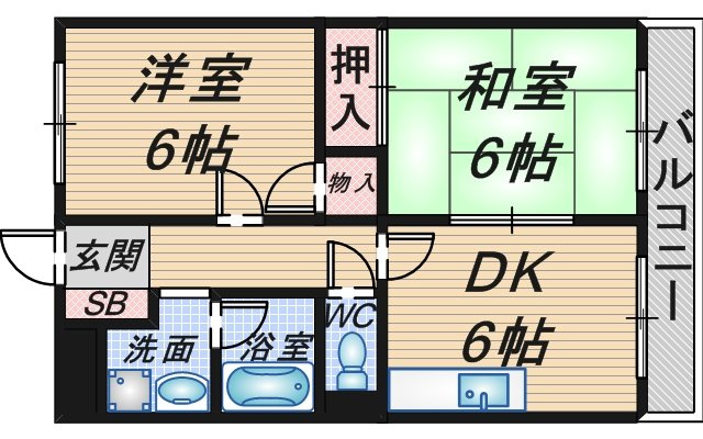ストーク利倉の間取り
