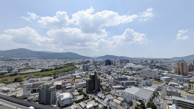 緑井スカイステージの展望
