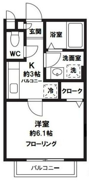 カーサ・ポポロの間取り
