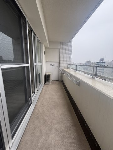 CITYSPIRE幸町のバルコニー