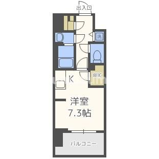 BLAU本町東 (旧 BPRレジデンス本町東)の間取り