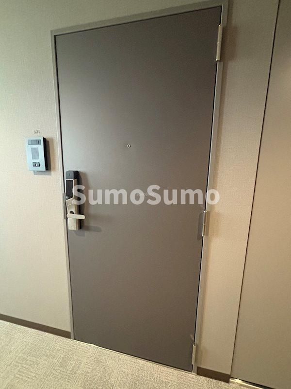 アーバネックス新町Ⅱの玄関