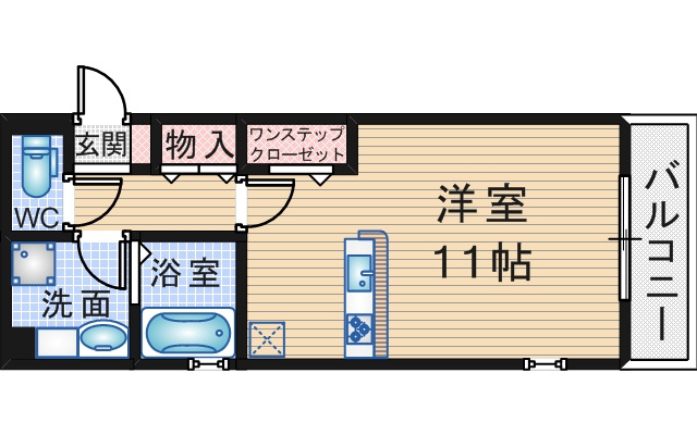 D-room中桜塚の間取り