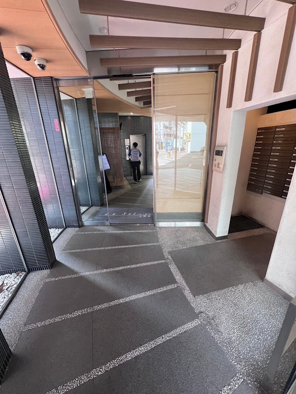 Le・Sel上町台のロビー