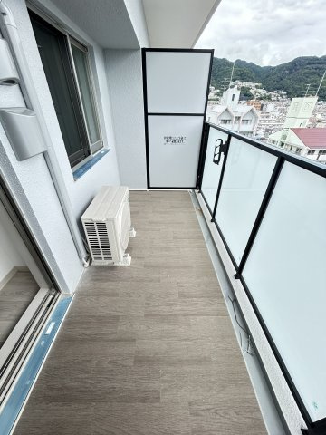 NEコート甲南町のバルコニー