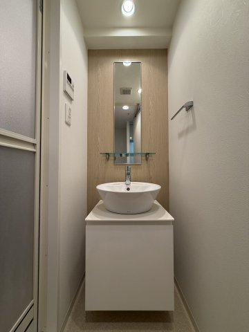 S-RESIDENCE難波Brillerの洗面所