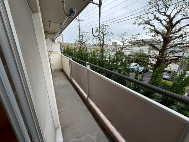 プロミネント馬橋のバルコニー