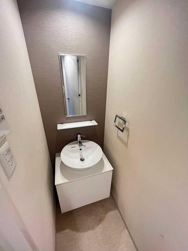 S-RESIDENCE神戸元町の洗面所