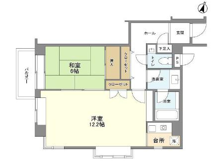 ルーア芦屋の間取り