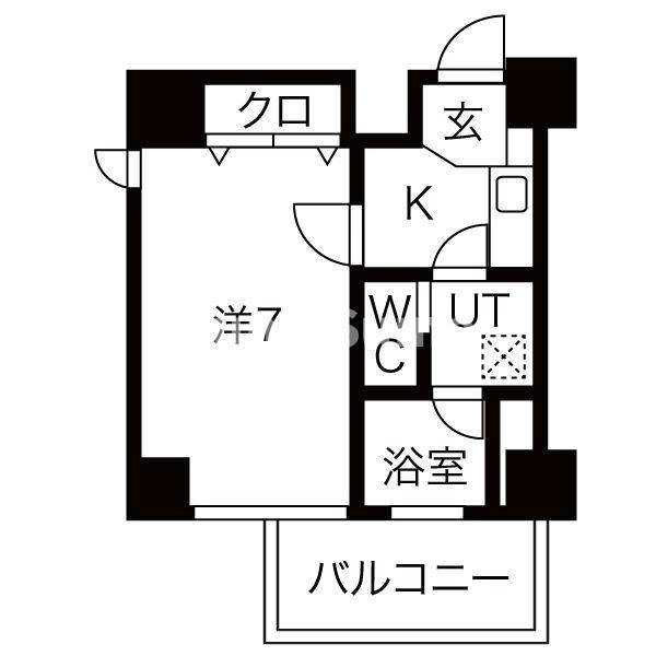 キューブコートの間取り
