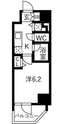 アドバンス大阪城レガーレの間取り