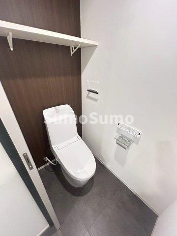 コンフォリア・リヴ谷町四丁目のトイレ|落ち着いたトイレです
