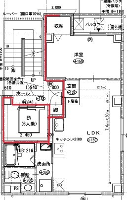 GraceMaisonTanimachi6の間取り