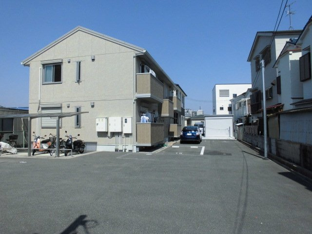 ダッフィールームの駐車場