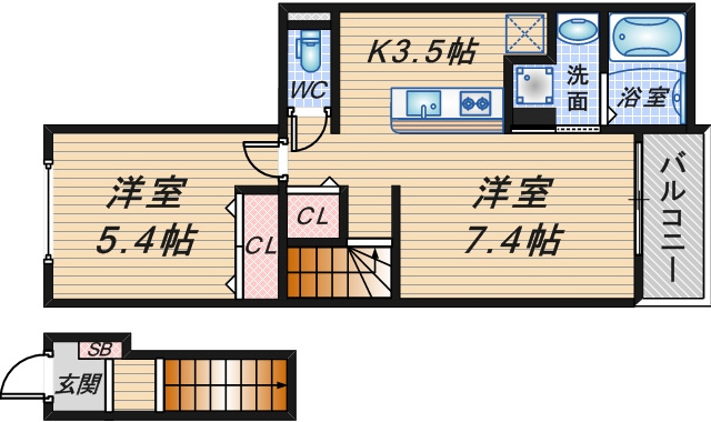 TM MAISONの間取り