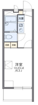レオパレスル・コントワールⅢの間取り