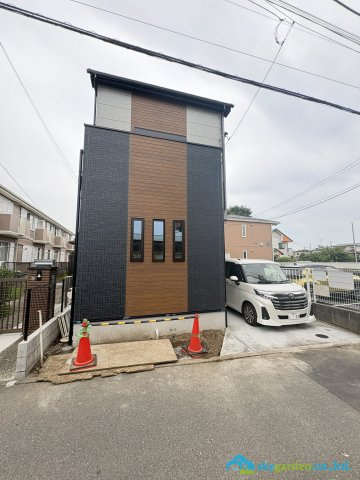 茅ヶ崎市高田１丁目　新築戸建　全１棟の外観|建物外観を気になさる方へ、見た目の良い物件です