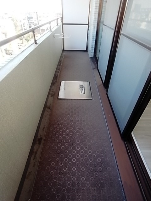 ローレル甲南のバルコニー