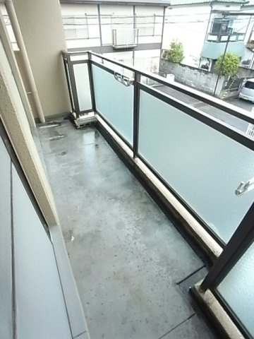 ハイツアザレアのバルコニー