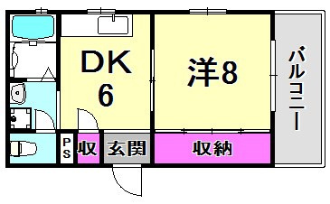 第一マス一ビルの間取り