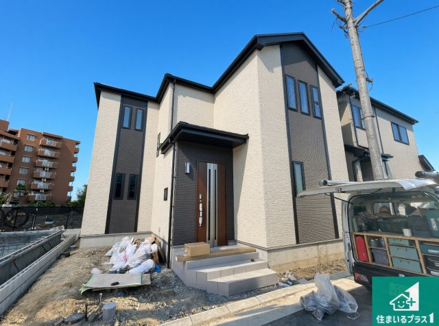 ■尼崎市田能　新築一戸建ての外観|現在建築中！落ち着いた街並みで新生活を始めることが出来そう！周辺の物件も併せてご紹介させて頂きます！