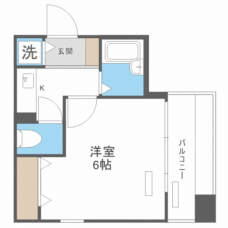 プレサンス西心斎橋の間取り
