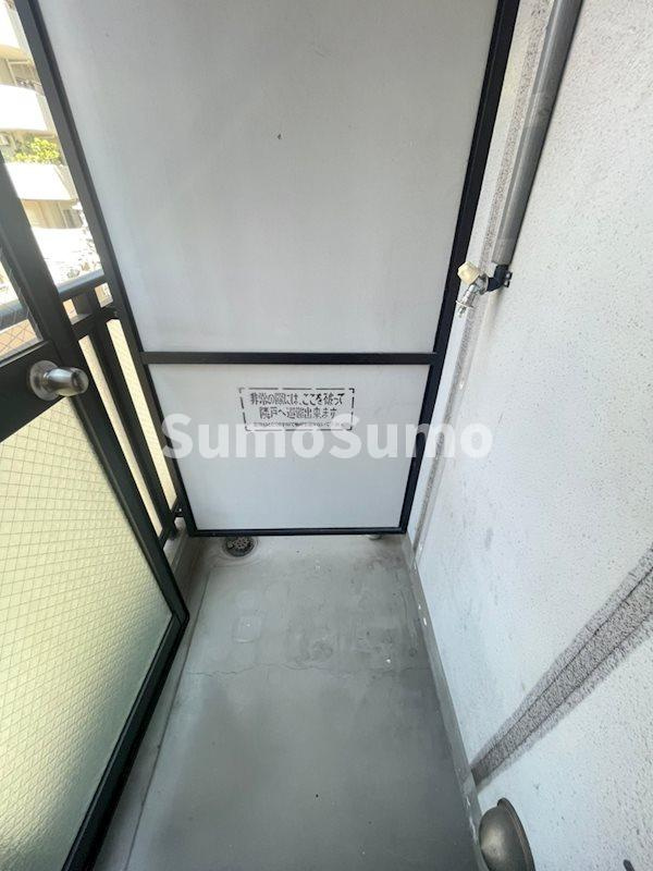 レバンガ西本町APのバルコニー