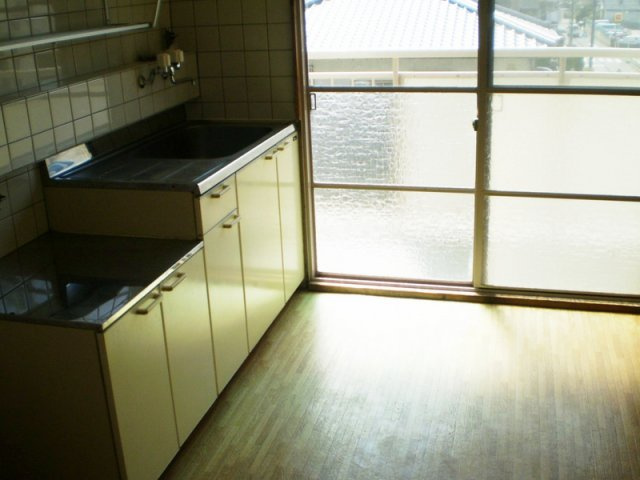 長興寺マンションのキッチン