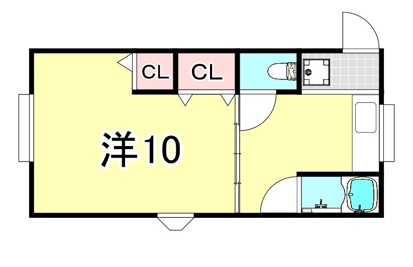 新光マンションの間取り