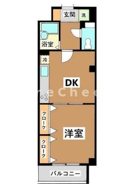 ブランニュー向山の間取り