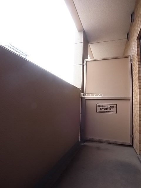 スワンズ神戸三宮イーストのバルコニー