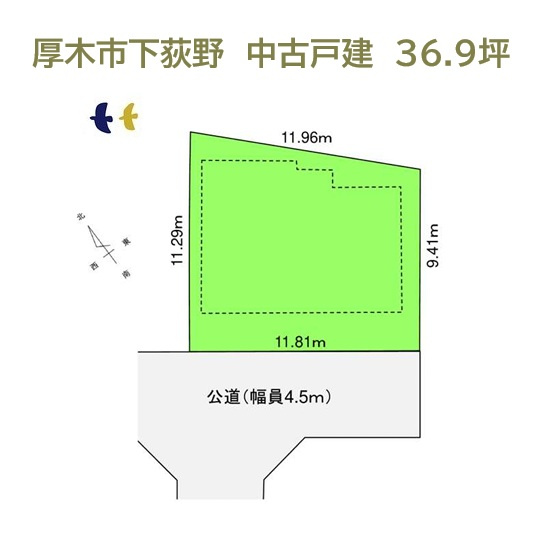 【区画図】 | コンビニ（徒歩4分）スーバー（徒歩8分）生活利便施設が身近◎　　　
忙しい子育て世帯にも嬉しい住環境です。