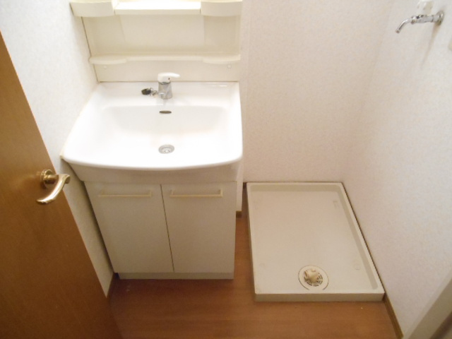 長興寺コーポの洗面所