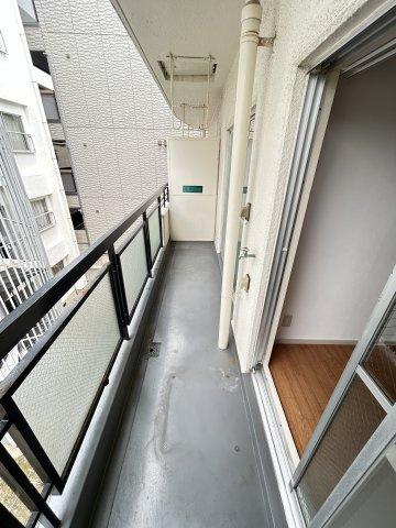 桑畑高徳マンションのバルコニー