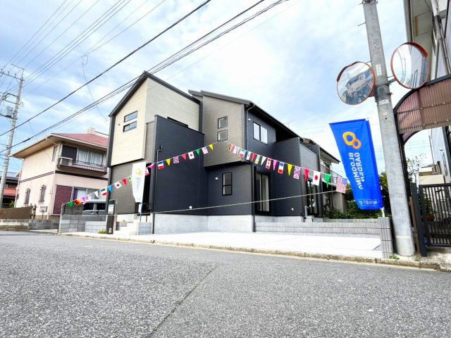 【前面道路含む現地写真】 | Blooming garden久喜市鷲宮４丁目