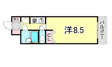 ベルグラン宝塚の間取り