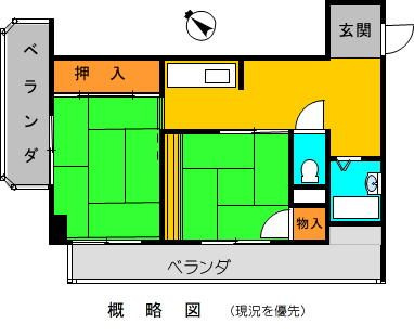金物ビルの間取り