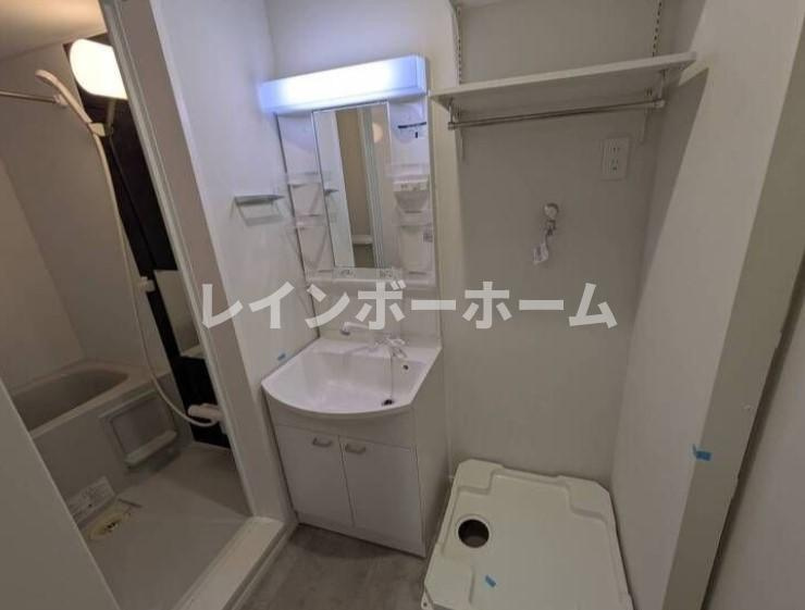 GRADUS新河岸Ⅱの独立洗面台|※同管理参考写真