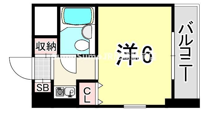 猪名寺パークマンションⅠの間取り